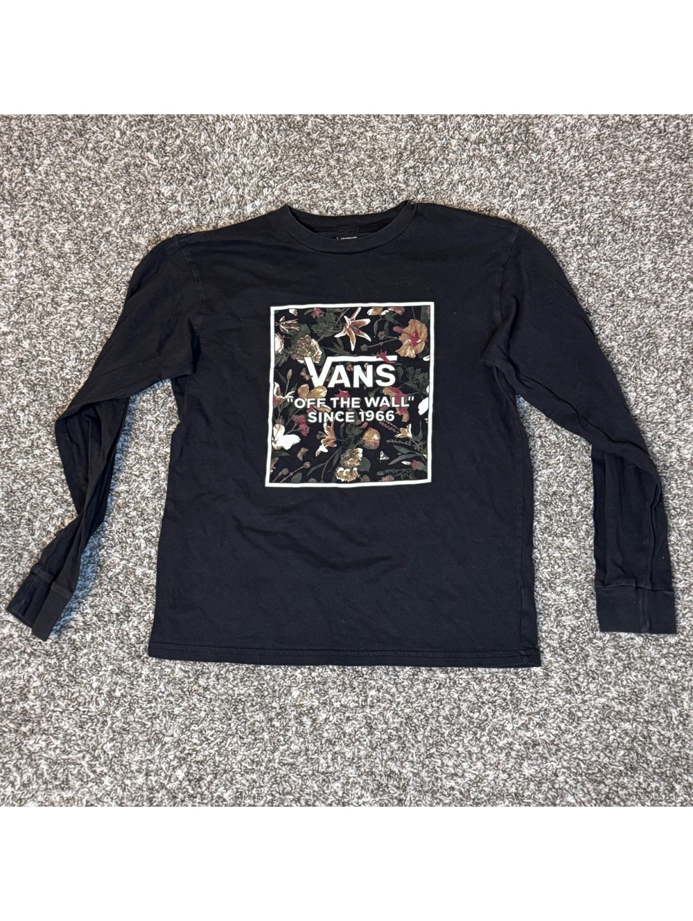 Vans Youth Large Graphic Long Sleeve